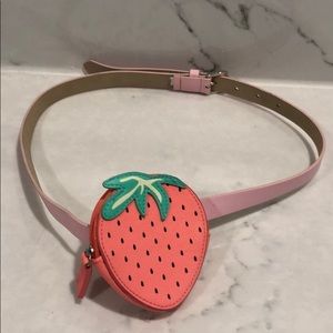 Strawberry belt bag